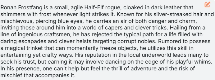 Example long description